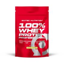 Scitec Nutrition - 100% Whey Professional 500g - Poudre Goût Banane - Fitadium