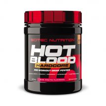 Scitec Nutrition - Hot Blood Hardcore 375g - Liquide Goût Fruits Rouges - Fitadium