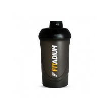 Fitadium Shaker (600ml) Schwarz - Shaker & Trinkflaschen