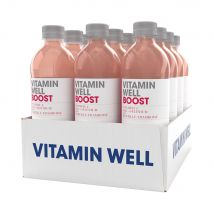 Vitamin Well - Boissons vitaminées Pack de vitamin well boost (12x500ml) - Fitadium