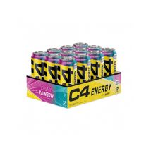 Embalagem De Bebida Energética C4 (12x500ml) Arco-íris Cósmico - Bebidas Energéticas