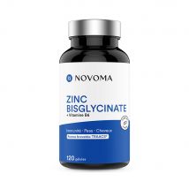 Novoma - Zinc Zinc Bisglycinate 120 Caps - Fitadium