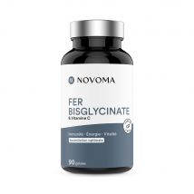 Novoma - Multiminéraux Fer Bisglycinate 90 Caps - Fitadium