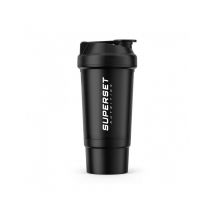 Shaker (500ml) Superset Nutrition Schwarz - Shaker & Trinkflaschen