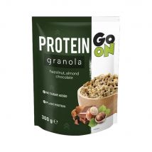 Go On Nutrition - Protein Granola 300g - Aliment Goût Noisette Amande Chocolat - Fitadium