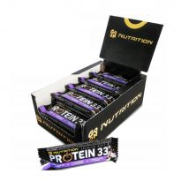 Go On Nutrition - Boîte Protein Bar 33% 25x50g - Aliment Goût Chocolat - Fitadium