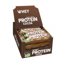 Go On Nutrition - Boîte Protein Bar 20% 24x50g - Aliment Goût Cacao - Fitadium
