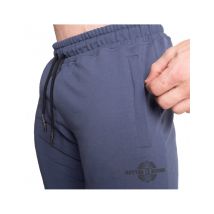 Taps Toelopende Joggingbroek Hemelsblauw M - Heren Shorts