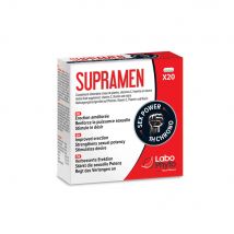 Labophyto - Stimulants pour Homme Supramen 20 Caps - Fitadium