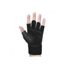 Trainingsgreep Polsbandage 2.0 S Zwart - Bodybuilding Handschoenen