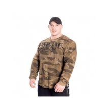 Camisola Térmica De Ginástica Estampado Camo Verde M - Manga Comprida Para Homem