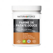 Natura Force - Farines Farine de patate douce bio (1kg) - Fitadium