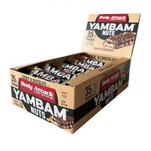 Body Attack Nutrition - Nutrition Sportive Boîte yambam nuts bar (15x55g) - Fitadium