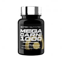 Scitec Nutrition - Brûleurs de Graisse Mega carni 1000 (60 caps) - Fitadium