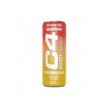 C4 Smart Energy (330ml) Baga Vermelha Yuzu - Bebidas Energéticas