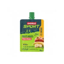 Fles Met Vitamineverrijkt Gemengd Fruit (90g) Banaan - Appel - Energiegels