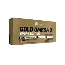 Olimp Sport Nutrition - Acides gras essentiels Gold omega 3 sport edition (120 caps) - Fitadium