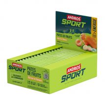 Andros sport - Pâtes De Fruits 32x30g - Aliment Goût Abricot Banane - Fitadium