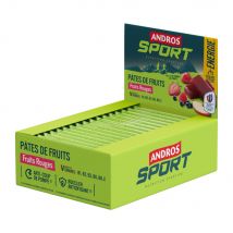 Andros Sport - Barres énergétiques Pâtes de fruits (32x30g) - Fitadium