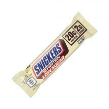Mars Protein - Snickers Hi Protein Low Sugar Bar 57g - Aliment Goût Chocolat Blanc - Fitadium