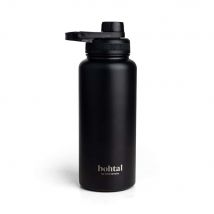 SmartShake - Shakers & gourdes Bohtal insulated sport bottle (960ml) - 960ml - Noir - Fitadium