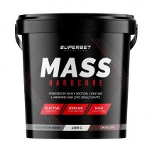 Mass hardcore (4,5kg) - Poudre - Goût: Chocolat - Superset Nutrition