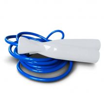 Excellerator - Cordes à sauter Corde à sauter pro vinyle (255cm) - 255CM - Bleu - Fitadium