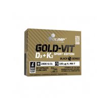 Gold Vit D3+k2 Sport Edition (60 Capsules) - Vitamine D