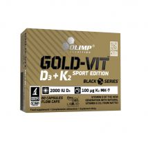 Olimp Sport Nutrition - Vitamine D Gold vit d3+k2 sport edition (60 caps) - Fitadium