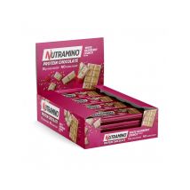 Nutramino Eiwitreep (16x50g) Witte Framboos - Eiwitrepen