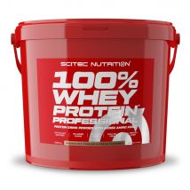 Scitec Nutrition - 100% Whey Professional 5kg - Poudre Goût Cookies & Cream - Fitadium