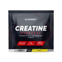 Échantillon créatine hardcore (50g) - Poudre - Goût: Tropical - Superset Nutrition