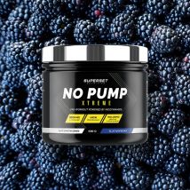 No Pump Xtreme 420gr - Poudre Goût Blue Raspberry - Superset Nutrition - Fitadium
