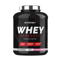 Whey hardcore (2kg) - Poudre - Goût: Strawberry Ice Cream - Superset Nutrition