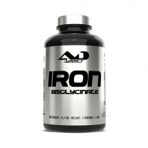 Addict Sport Nutrition - Minéraux Iron bisglycinate (90 caps) - Fitadium