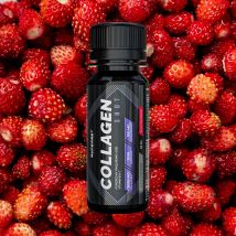 Collagen Shot 60ml - Liquide Goût Fraise des bois - Superset Nutrition - Fitadium