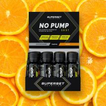 No Pump Shot 12x60ml - Liquide Goût Orange - Superset Nutrition - Fitadium
