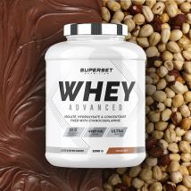 100% Whey Proteine Advanced 2kg - Poudre Goût Nutella - Superset Nutrition - Fitadium