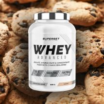100% Whey Proteine Advanced 900gr - Poudre Goût Cookies - Superset Nutrition - Fitadium