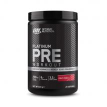 Optimum Nutrition - Platinum Pre Workout 420g - Poudre Goût Fruit Punch - Fitadium