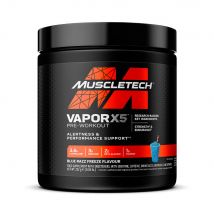 Muscletech - Vapor X5 Pre-workout 247g - Poudre Goût Blue Raspberry - Fitadium