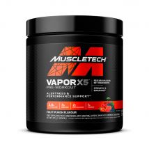 Muscletech - Vapor X5 Pre-workout 247g - Poudre Goût Fruit Punch - Fitadium