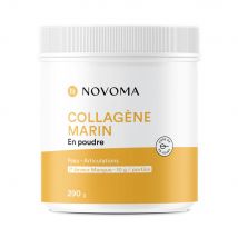 Novoma - Collagène Marin 290g - Poudre Goût Mangue - Fitadium