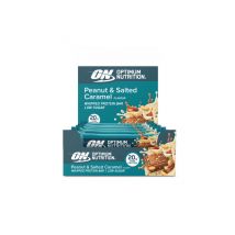 Opgeklopt Eiwitblik (10x60g) Witte Chocolade Karamel Pinda - Eiwitrepen