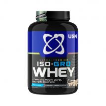 USN - Iso-gro Whey 2kg - Poudre Goût Cookies & Cream - Fitadium