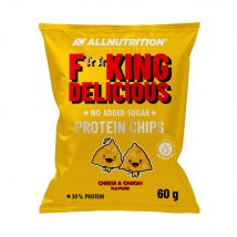 AllNutrition - Fitking Delicious Protein Chips 60g - Aliment Goût Cheese & Onion - Fitadium