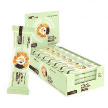 QNT - Vegan Protein Bar 25% L-carnitine 28x40g - Aliment Goût Mandarine Chocolat - Fitadium