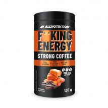 AllNutrition - Fitking Energy Strong Coffee 130g - Poudre Goût Caramel - Fitadium