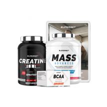 Massenaufbauprogramm - Experte Fraise Yogourt Tropical - An Masse Zunehmen