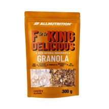AllNutrition - Fitking Granola 300g - Aliment Goût Nutty - Fitadium